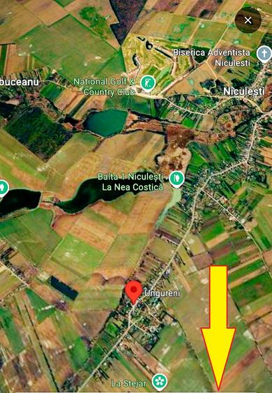 Vanzare 7500 mp teren in Butimanu ( aproape de Bucuresti ) cu pret negociabil