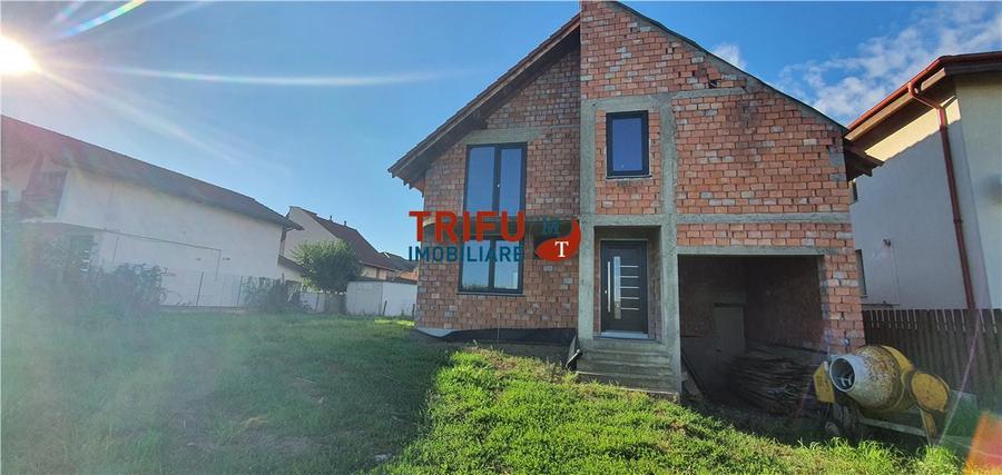 Casa la rosu S+P+M toate utilitatile de vanzare Alba Micesti