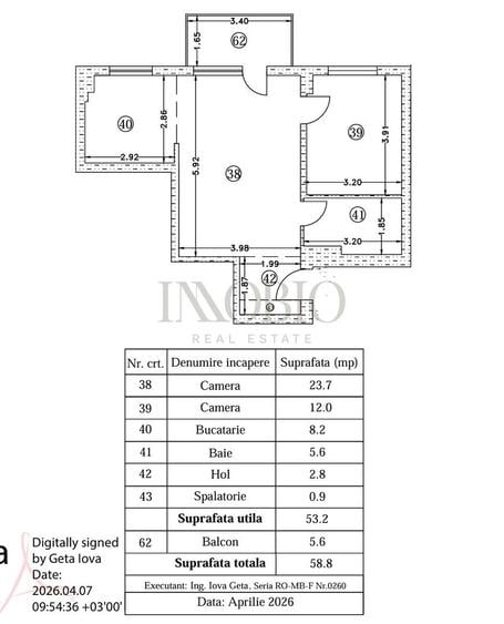 Apartament 2 Camere | Imobil 2025 | Atrium Plaza