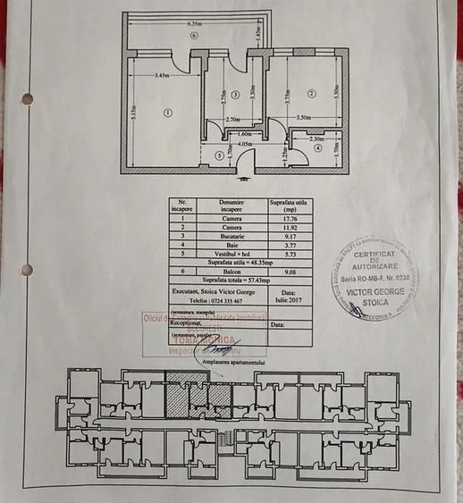 Apartament 2 camere Drumul Binelui | Viva Residence