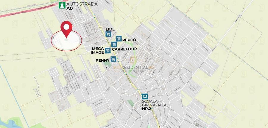 Teren intravilan 399 mp, zona excelenta in Comuna Bercenni, Ilfov - 3