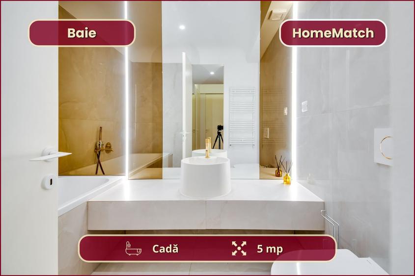 Cortina North || 2 camere || Finisaje de lux || Parcare || Piscină