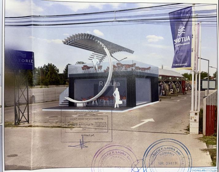 Spatiu comercial stradal CORBEANCA 65mp si terasa - 2