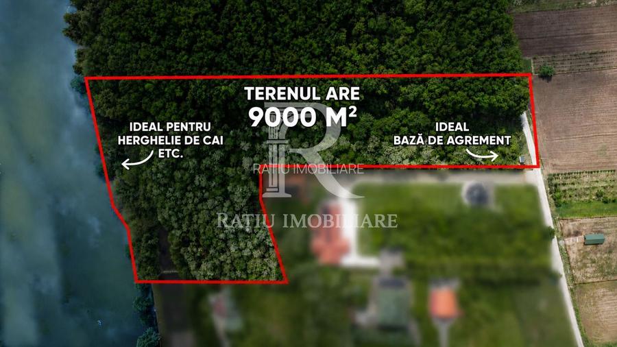 Teren cu lac | 9.000 mp | Oportunitate Investitionala