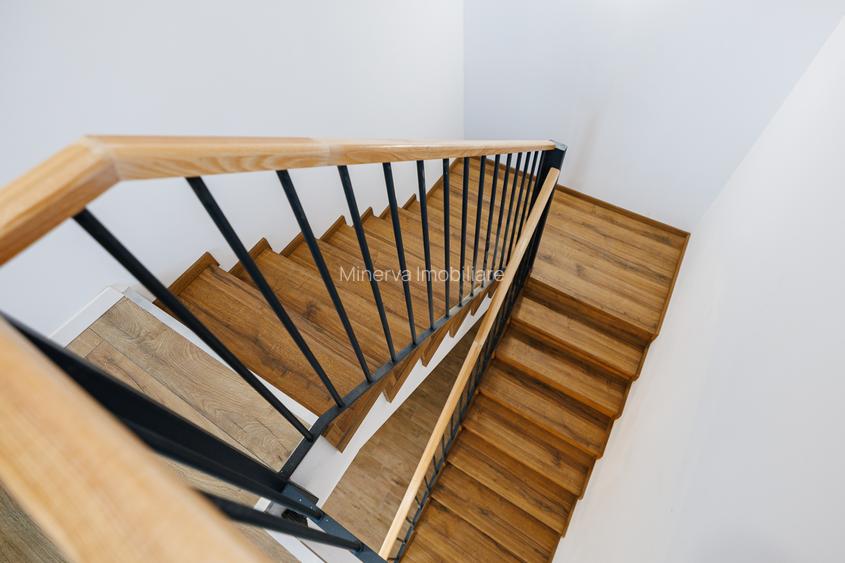 Duplex P+E în Moșnița Nouă, 3 dormitoare, 3 bai, teren 403 mp. Comision 0%