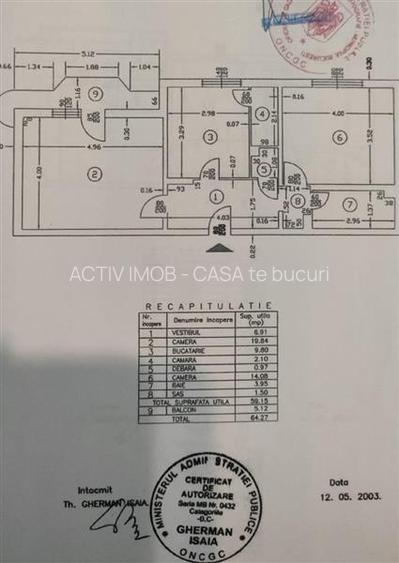 2 camere decomandat - Parc Sebastian - Novaci - 12
