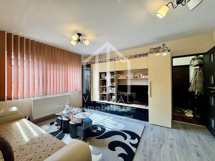Apartament cu 2 camere, 41mp utili + balcon (4mp), etaj 2/3, parcare