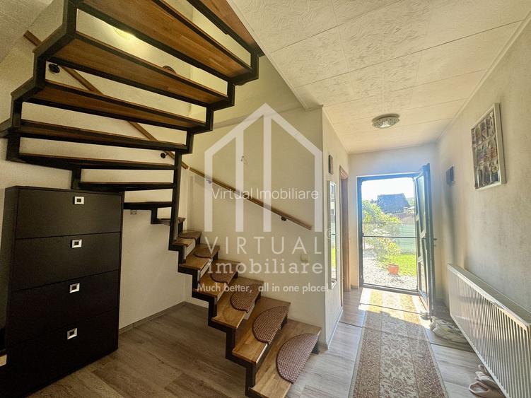 Duplex cu 3 camere,  90mp utili, 151mp teren, mobilata, Sura Mare - 8