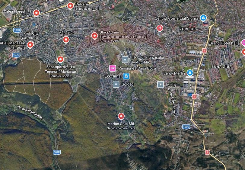 Apartament 4 camere de vanzare, zona Manastur
