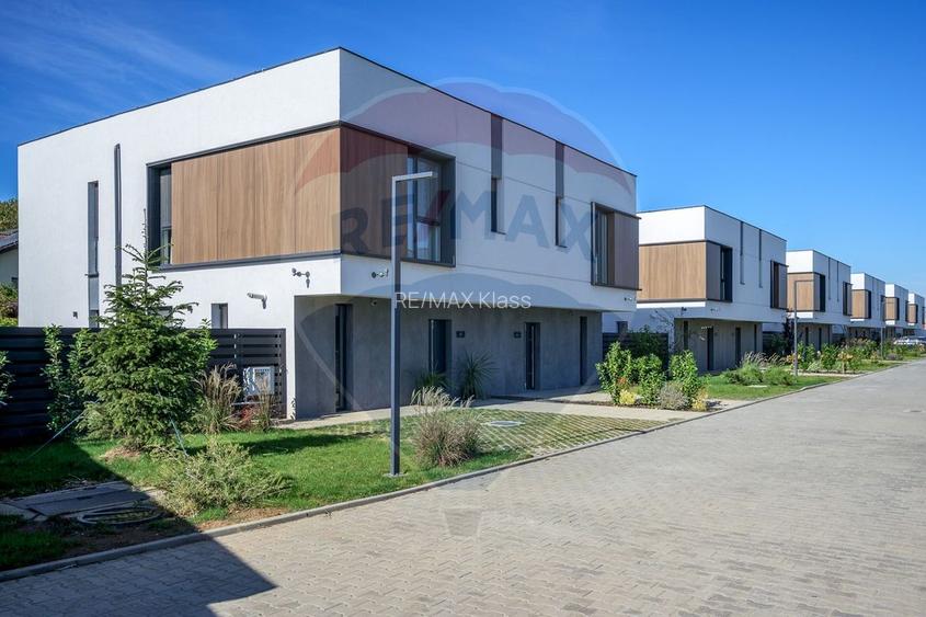 Vila luminoasa, mobilata si utilata Corbeanca / ansamblu cu piscina - 21
