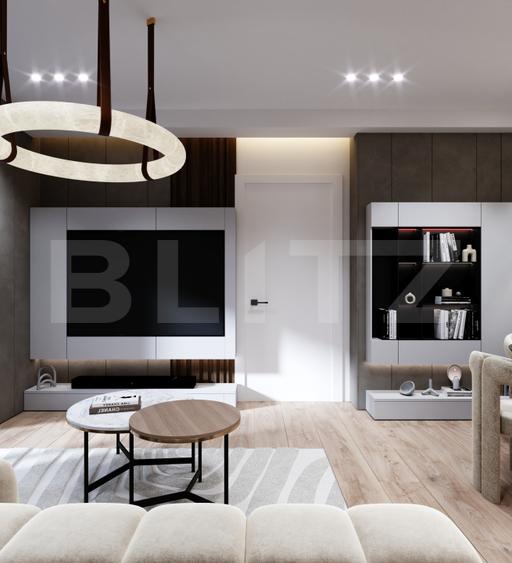 Apartament 2 camere, 54.10 mp, zona Frumoasa