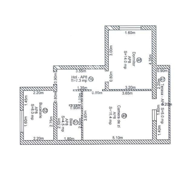 Apartament nou de vanzare, 2 camere, etaj intermediar, Calea Urseni