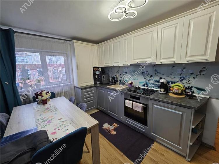 Apartament cu 3 camere mobilat si utilat zona Mihai Viteazu din Sibiu