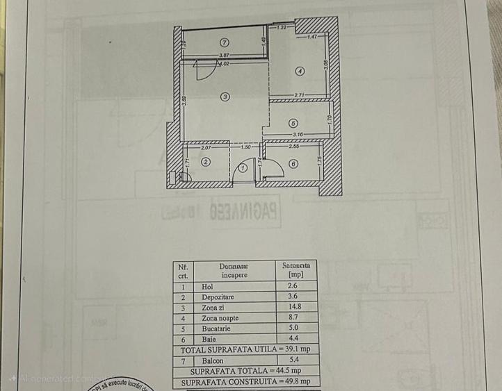 Studio de vanzare One Verdi Park