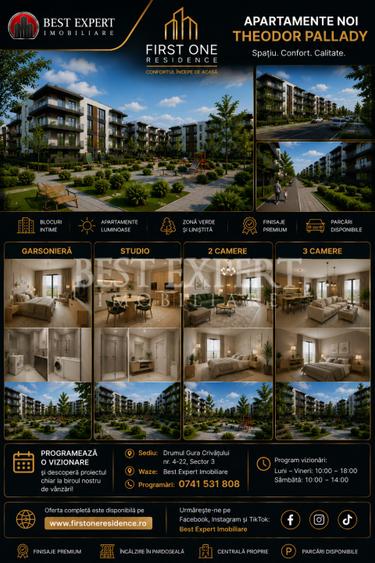 Garsoniera cu Grădină Proprie | Oază de Liniște în Pallady | 500 mt STB