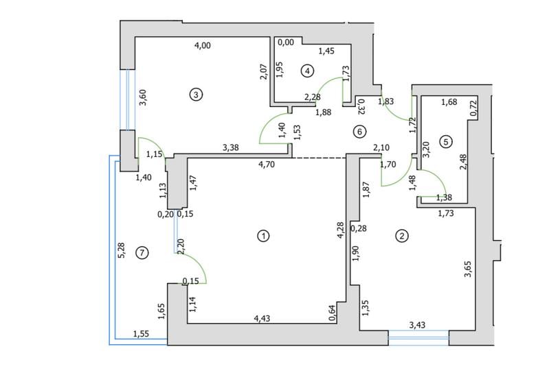 Apartament 3 camere Cortina North