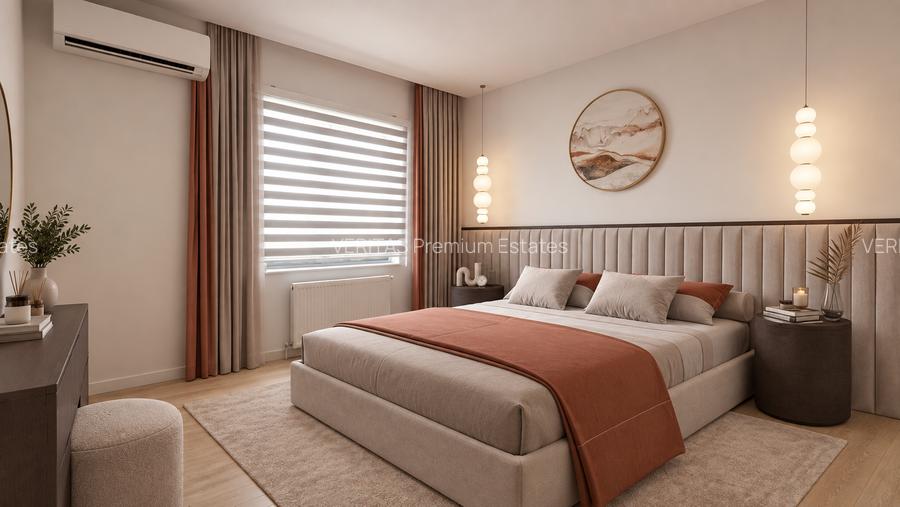 Apartament spatios 68 mp, 2 camere + dormitor copil / birou, parc Herastrau 600m