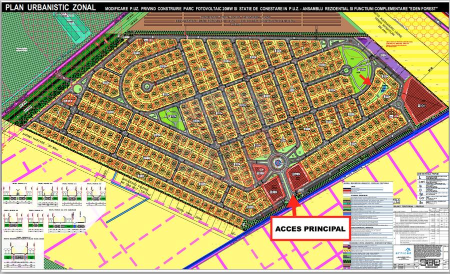 TEREN 645 mp - EDEN FOREST GULIA / TARTASESTI - ideal casa sau investiție