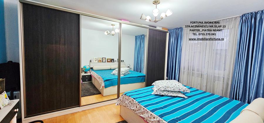 Apartament 3 camere decomandate,imbunatatiri, boxa,loc parcare,C-lea Romanului