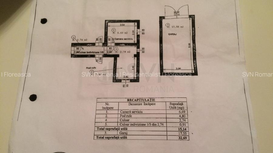 REA0115537 Dorobanti - 4 camere in vila - curte de 170 mp - 14
