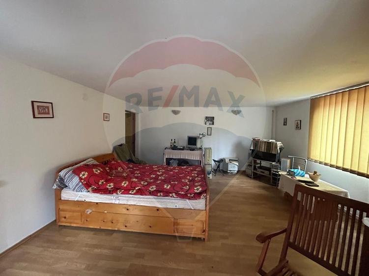 Casă de vânzare cu teren generos de 1.043 mp, două corpuri de locuit.