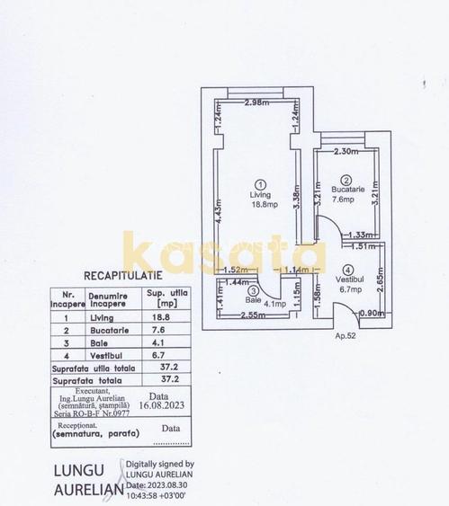 Garsoniera I Ivory Residence I 37 mp I et 5 I investitie - 10