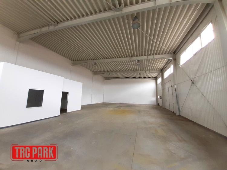 Spațiu industrial 322 mp – TRC Park Arad (Strada Ovidiu nr. 1)