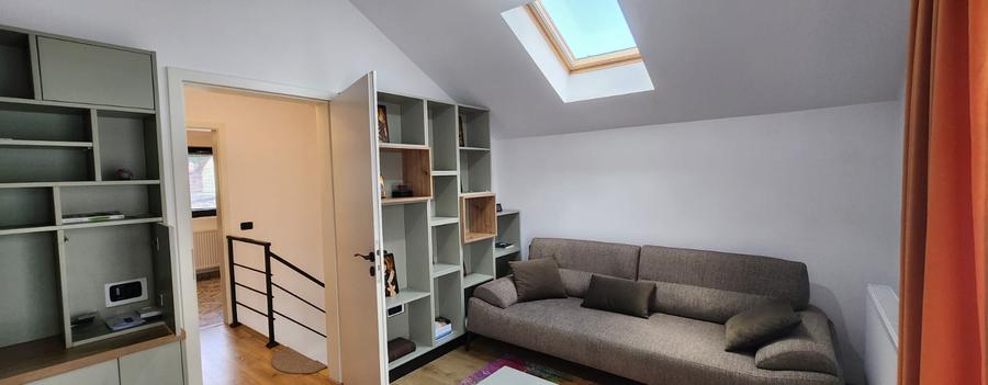 Casa in Sacele zona Turches, 4 camere, 2 bai, P+M,constructie 2018, teren 453 mp