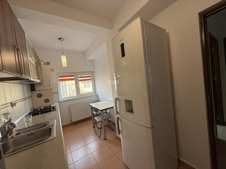 Apartament 2 camere complet mobilat, loc parcare, centrală proprie, AC, bloc mic - 9