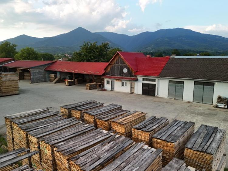 Fabrică de cherestea complet utilată & centru logistic