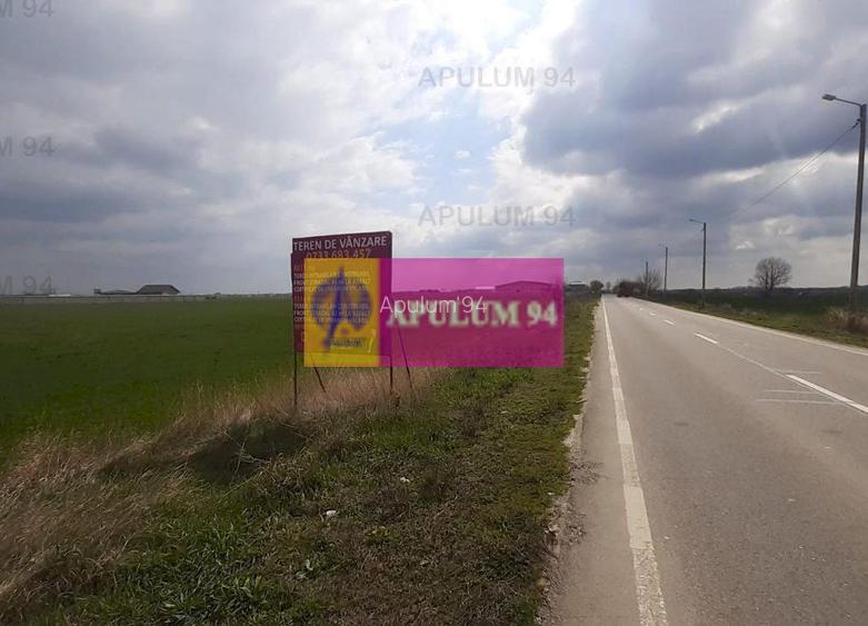 Teren Intravilan  cu front stradal la un Drum Principal langa București - 24