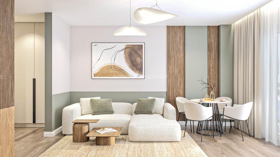 APARTAMENT 3 CAMERE ARMONIA-RESIDENCE | CORESI TRACTORUL  | BLOC 2 - 3