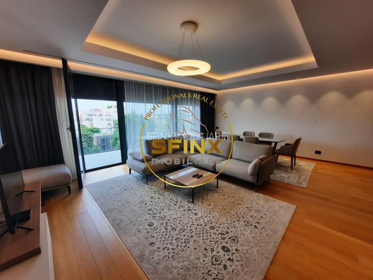 Primaverii,  beautiful 3 room penthouse, 3 baths, large terraces, parking - 4