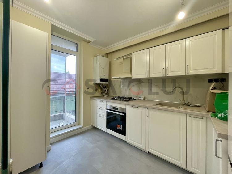 Renovat modern, bloc nou, 2 camere, Borhanci