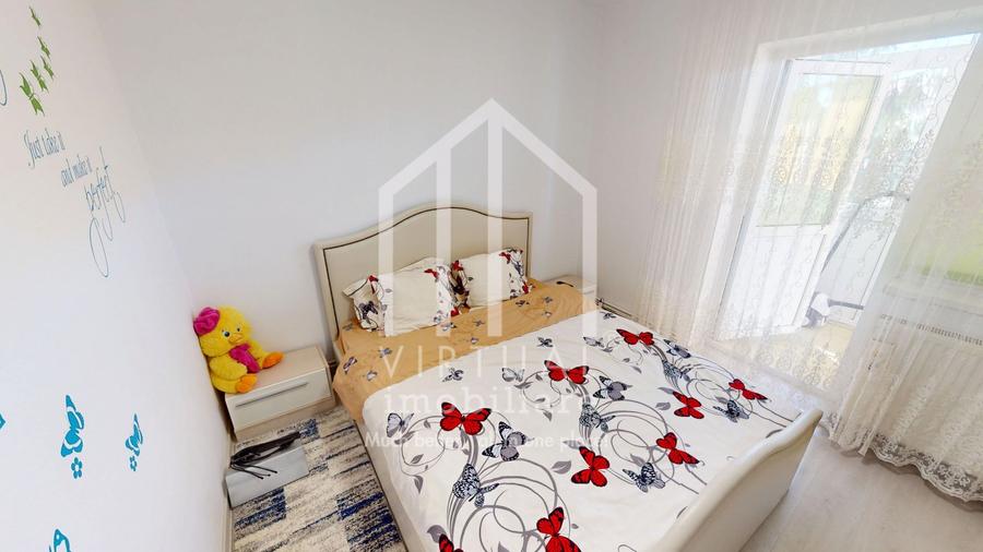 Apartament cu 3 camere, 66mp utili + balcon, etaj 3/4 - Terezian