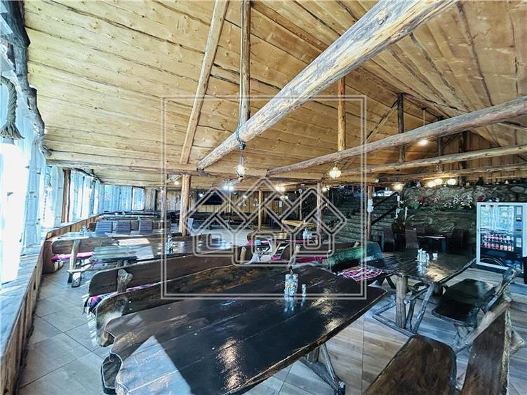 Complex turistic complet functional-zona Raul Sadului-afacere la cheie