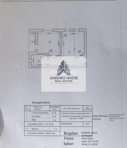 Studio 40.4 mp - Drumul Fermei, vis-a-vis de Campusul Școlar - 8