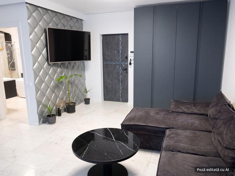 Apartament ultrafinisat, etaj 1, parcare, cu chiriasi, Borhanci