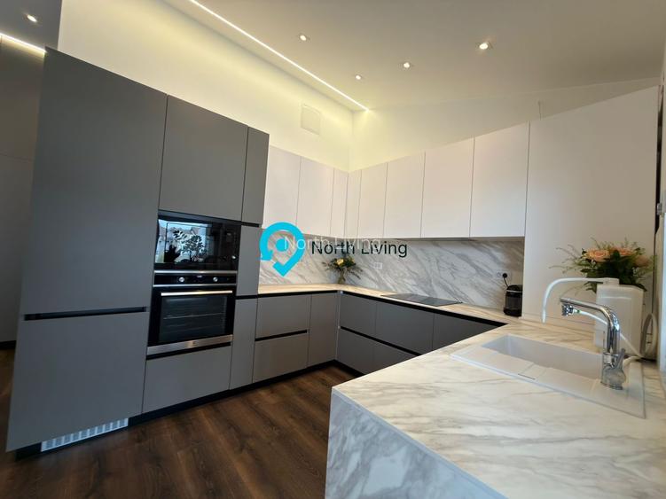 Apartament 3 camere premium renovat, terasa mare Pipera - 17