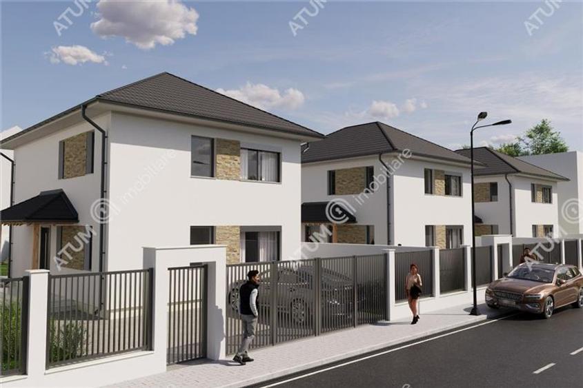 Casa individuala cu 4 camere si teren de 380 mp in Sura Mica
