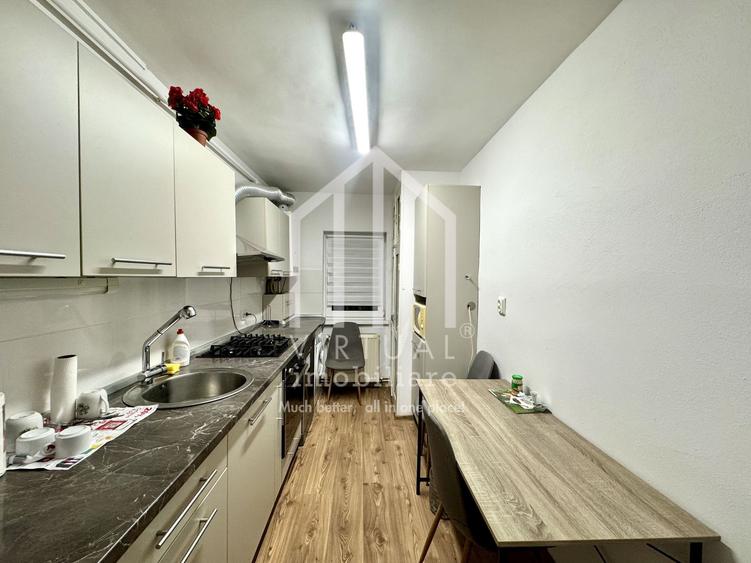 Apartament cu 3 camere, 66mp utili+pivnita, decomandat, Terezian