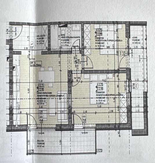 Apartament 3 camere, bloc nou, Radauti
