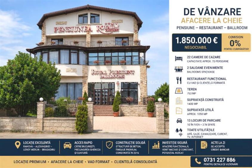 De vanzare – Pensiune – Restaurant – Ballroom – Rahova – Alexandriei – Leroy Mer - 26