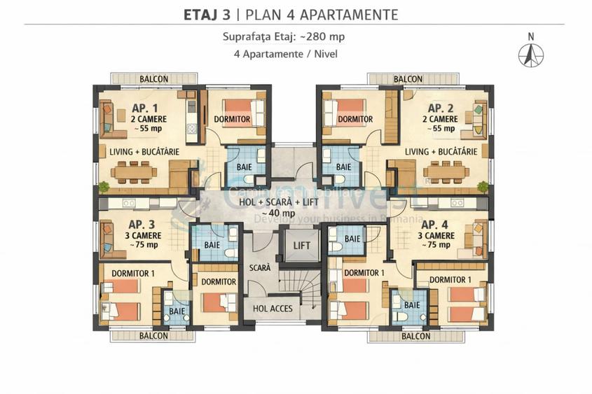 Teren cu doua case si cu PUZ pentru Bloc, zona Centru Civic, Oradea, Bihor - 5