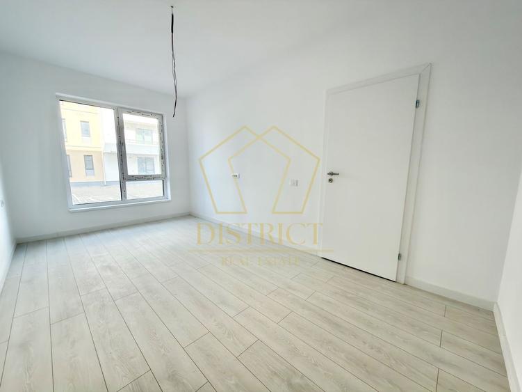 Apartament cu 2 camere, 54 mp utili la parter finalizat la asfalt in Giroc.