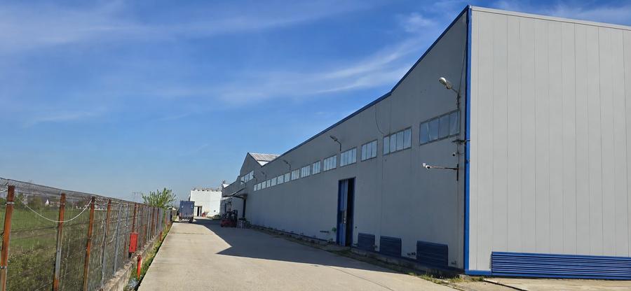 Proprietate industriala: depozitare 6.978 mp + birouri 864 mp / teren 18.844 mp