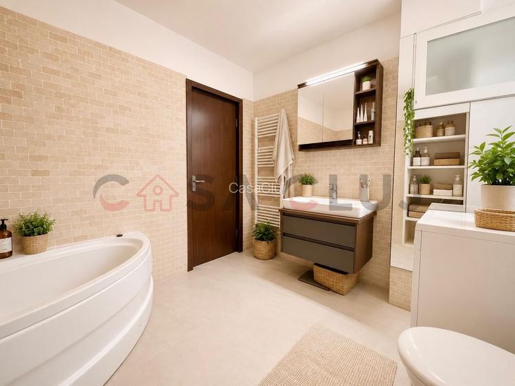 4 camere + dressing, la cheie, parcare, bloc nou, Între Lacuri - 9