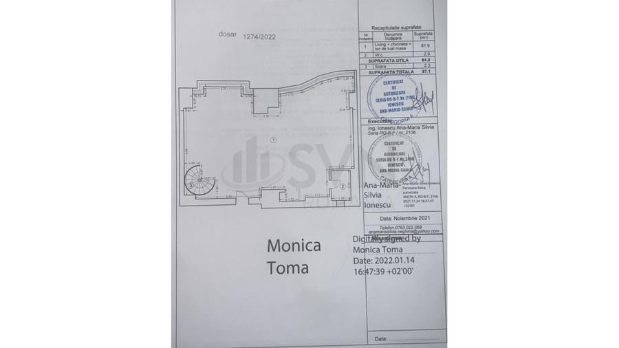 REA1023020 Duplex 165mp utili l Unirii l View Liber