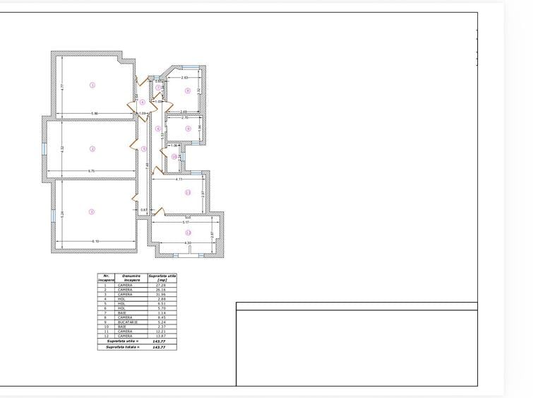 Apartament 4camere Str Sperantei-Pta Univessitatii - 5