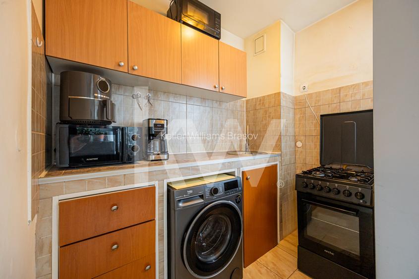 Garsonieră renovată | Complet mobilată | Zona Tractorul - comision 0%! - 4